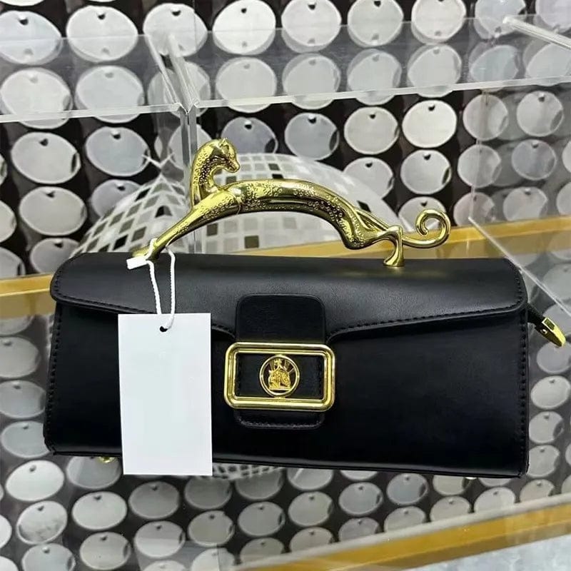 Cuteworld.ca accessories Black Fashion buckle box style handbag